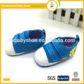 Melhor venda de algodão barato lona macia esporte bebê sapatos fábrica China sapatos de bebê